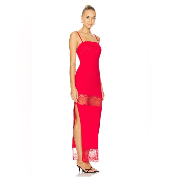 NWT Superdown Gemma Maxi Dress in Red, size XS - Picture 2 of 9